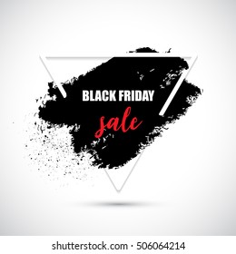 Black friday template background. Vector banner