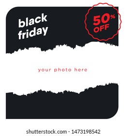 Black Friday Template Put Your Photo Here