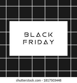 black friday text banner template