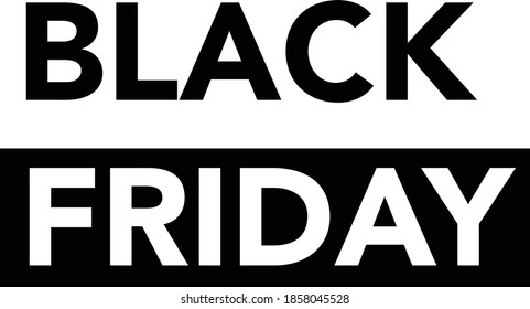 Diseño de texto del Viernes Negro, tipografía para imprimir o usar como afiche, tarjeta, volante o camiseta