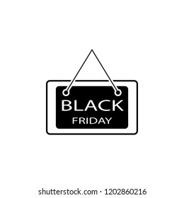 black friday text icon. Element of black friday icon for mobile concept and web apps. Detailed black friday text icon can be used for web and mobile