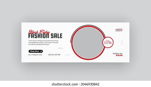 Black Friday timeline cover weekend sale social media banner and web banner design