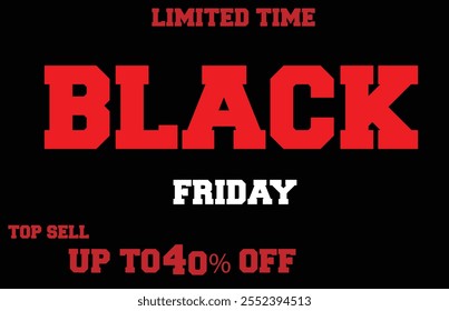 Black Friday Top Oferta de Venta Archivo de Vector.
