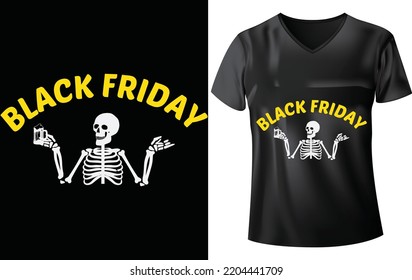 BLACK FRIDAY T-SHIRT DESIGN BEAUTIFUL VECTOR