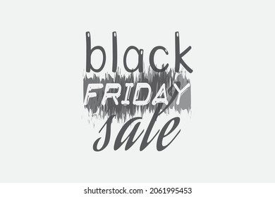 Black Friday t-shirt design vector