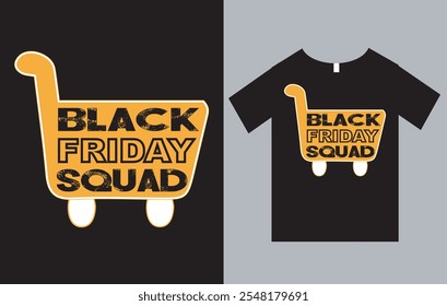 Black Friday T-Shirt Design Vector File, Typography T-Shirt Design