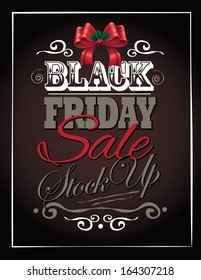 Black Friday type marketing template. EPS 10 vector. grouped for easy editing. No open shapes or paths.