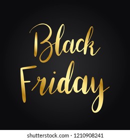 Vector de estilo tipográfico del Viernes Negro