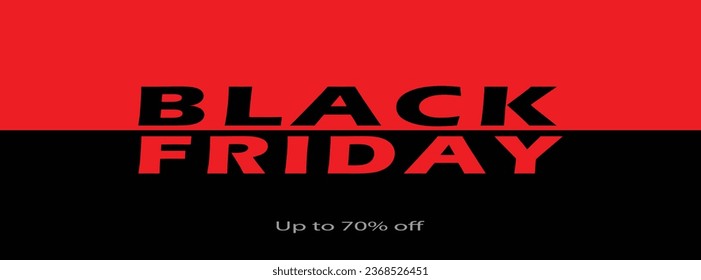 Black Friday typography with various color combination with Black Background.Premium Design vector illustration.