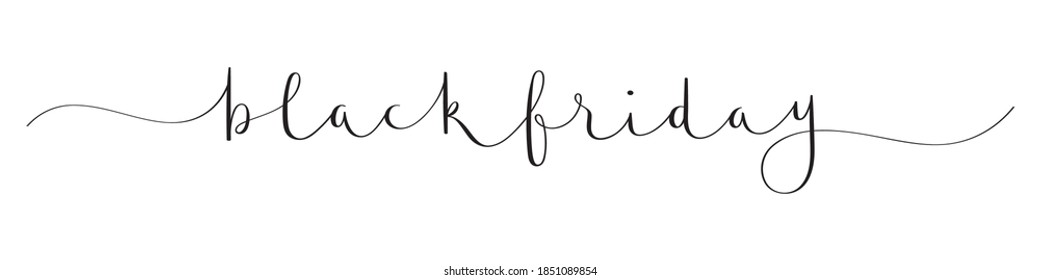 Banner de caligrafía de pincel vectorial negro NEGRO FRIDAY con swaps