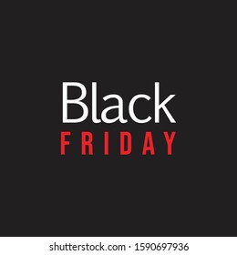 Black Friday Vector Design Template