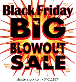 Black Friday Vector Explosion illustrated stickers, label or sale icon. Discount Price tags, sign or special offer symbol
