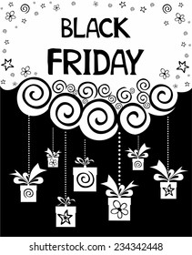Black Friday. Vector Illustration