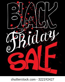 Black Friday. Vector illustration.