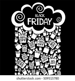 Black Friday. Vector Illustration