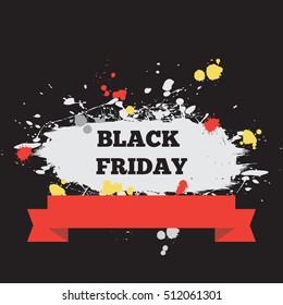 Black Friday. Vector illustration
