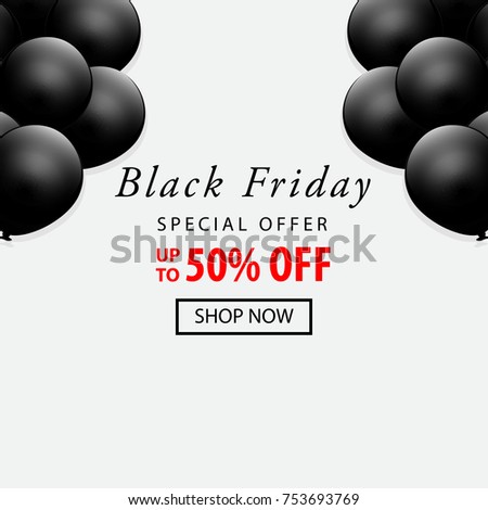 Black Friday Vector Illustration