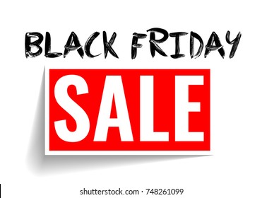 Black friday. Vector illustration. For flyers, invitation, posters, brochure, banners.