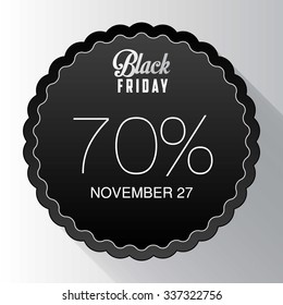 Black Friday Vector Template 