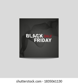 black Friday vector template design