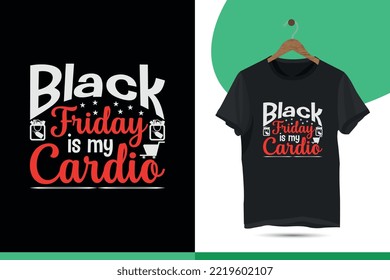 Black Friday Vector Template Design for print on t-shirts, shirts, bags, caps, mugs, and sale badges.