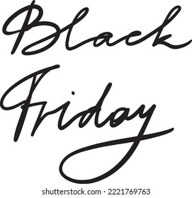 Palabras del viernes negro. Objeto aislado.