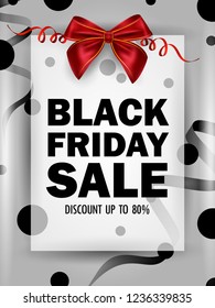 Black Fridya Sale for advertisement promotion background. Vector illustration