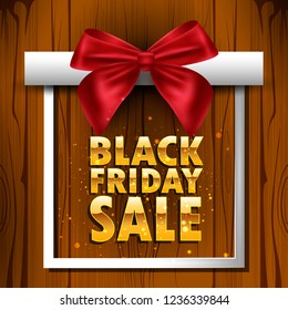 Black Fridya Sale for advertisement promotion background. Vector illustration