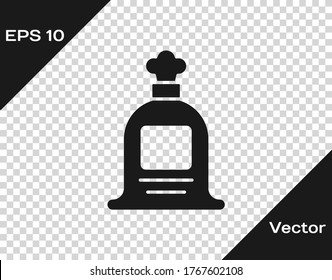 Black Full sack icon isolated on transparent background. Vector