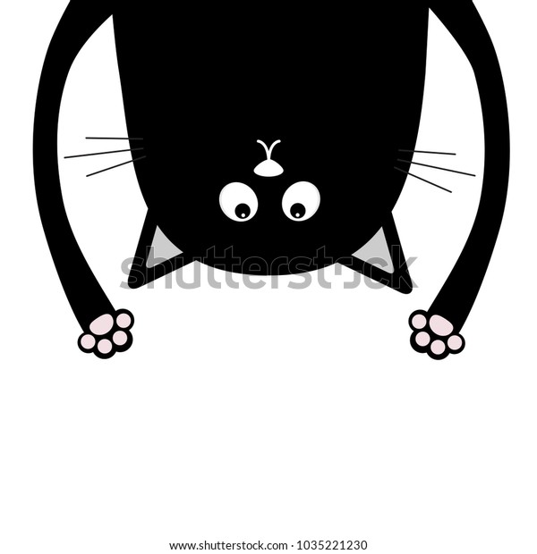 Silhouette De Tete De Chat Noir Image Vectorielle De Stock Libre De Droits