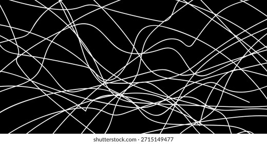 Black futuristic abstract background with light and shadow, vector illustration.