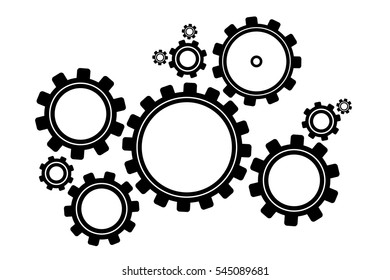 Black gears
