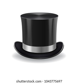 black gentleman hat