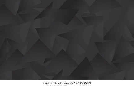Black geometric abstract background design