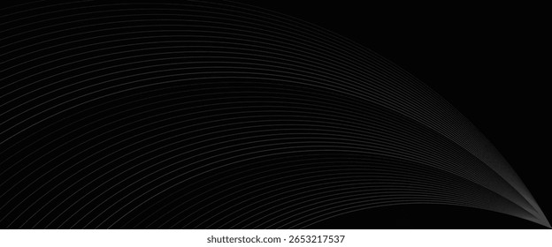  black geometric abstract background overlap layer on dark space with diagonal lines decoration. Modern graphic design element striped style for banner,
