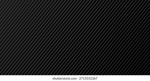 Capa abstracta geométrica negra de la superposición del fondo en el espacio oscuro con la decoración diagonal de las líneas. Elemento de Diseño gráfico moderno estilo rayado para el Anuncio,
