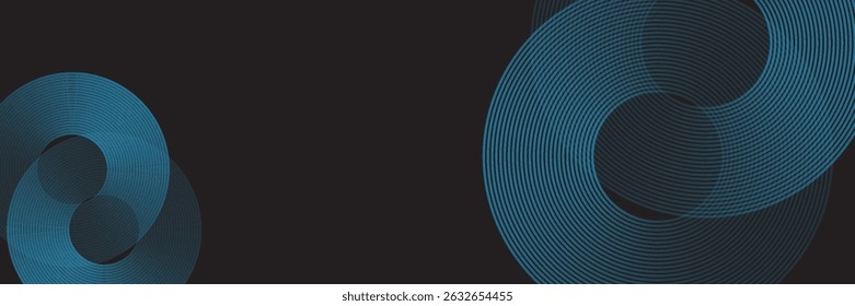 schwarzer geometrischer abstrakter Hintergrund überlappende Schichten auf hellem Raum mit Linieneffekt Dekoration. 