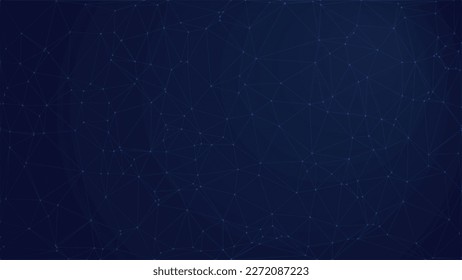 Black geometric abstract background with thin lines,
