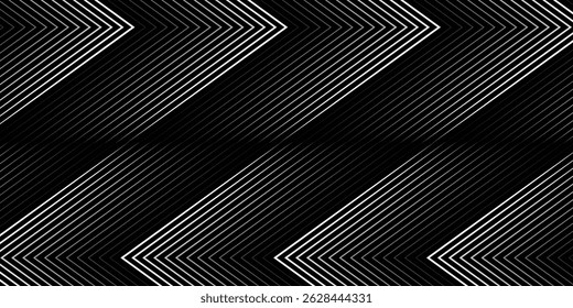 Capas de fondo transparentes abstractas geométricas negras que se superponen en el espacio oscuro con la capa moderna de la decoración del efecto de línea