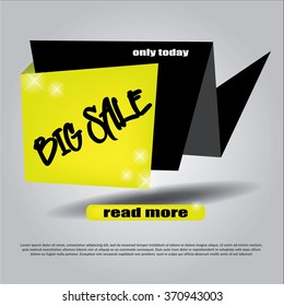 Black geometric background. Business backdrop good for sale, special offer, discount flyer, poster design. eps 10 vector illustrated template