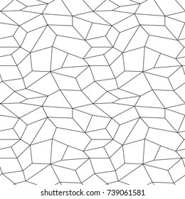 Cracked Mosaic Texture Broken Glass Pattern Stock Vector (Royalty Free ...