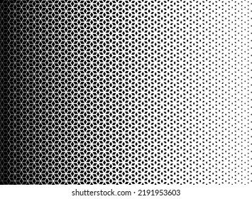 pattern gradient white isolated