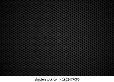 Black geometric metal texture background. Easy to edit and customize. Vector 3d. EPS10.