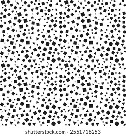 A black geometric pattern  background 