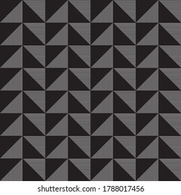 Black geometric pattern design with square slices. vector