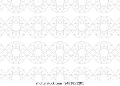 Black geometric seamless pattren set vector element background