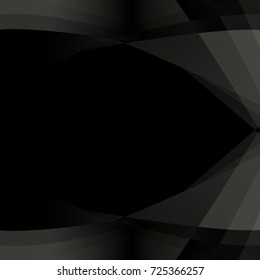 Black geometric technology background , Vector abstract background graphic design.