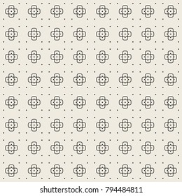 Black geometric vectors on beige color background.