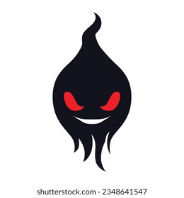 plantilla de icono de logotipo negro