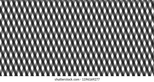 Black Gingham pattern. Texture from rhombus/squares for - plaid, tablecloths, clothes, shirts, dresses, paper, bedding, blankets, quilts and other textile products.